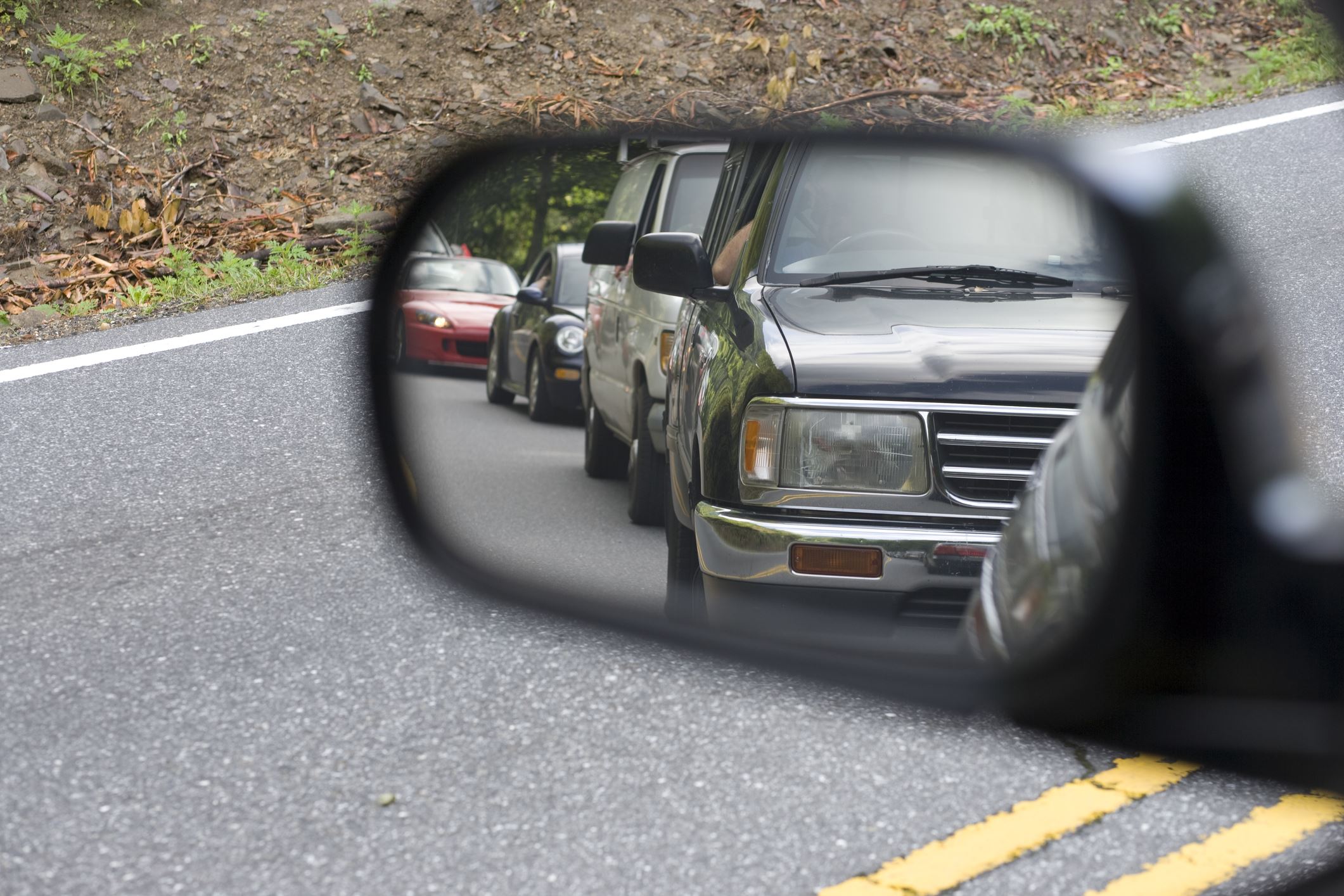 being followed in car