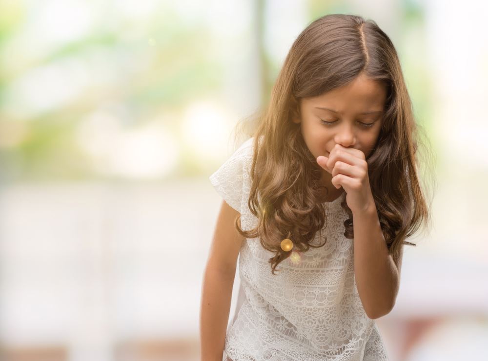 child coughing